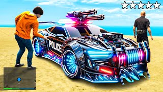 Stealing LUXURY POLICE CARS In GTA 5 [upl. by Ttenaej884]