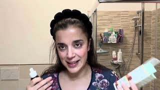 beautyrecipes con applicazione siero night vitaminac GARNIERit [upl. by Amitarp]