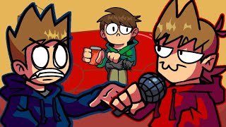 Buffer but Tom and Tord sing it FNF Buffer animation [upl. by Yekcaj]