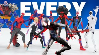 Unboxing EVERY SpiderMan Across The SpiderVerse Marvel Legends Toy Action Figure Review [upl. by Acilejna]