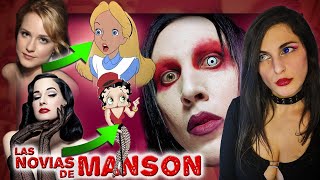 💔 Novias de MANSON 🤯 Se copió de ellas INFLUENCIA Artística [upl. by Marchall22]