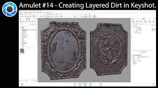 Amulet Chapter 14  Creating Layered Dirt in Keyshot [upl. by Dlanor]