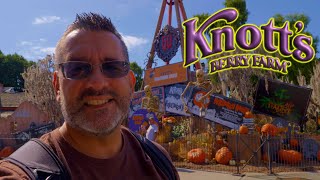 Knotts Berry Farm  Scary Farm Food And Rollercoaster Updates 2023 [upl. by Nailuj99]