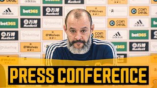 Nuno on Netos bad luck Vinagres injury and trusting in youth  PreSouthampton press conference [upl. by Lyudmila]