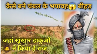 डाकुओं के सबसे बड़े अड्डे चंबल के बीहड़ कैसे अस्तित्व में आए  chambal ki ghatiyan kab or kaise bani [upl. by Mohn168]