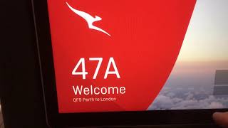 Trip Report QF9 and QF10 on the new 787 Dreamliner  Economy [upl. by Scholem886]