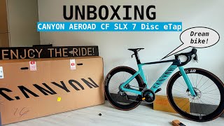 The Unboxing Video CANYON Aeroad NEW BIKE DAY [upl. by Sanders]