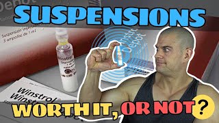 TEST TREN amp WINSTROL Suspensions Worth It Or Not [upl. by Eneryt]