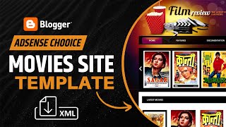 Movies Template for Blogger Website  Best Choice 😱 [upl. by Cummings]