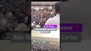 Allez récupérer les cartes électeurs SVPsonko senegal pastef video viralvideo fyp [upl. by Conlin]