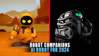 Top 7 AI Companion Robot for 2024  Robot Companions [upl. by Airbmat]