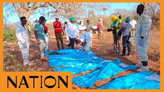 Shakahola Tradegy Seven more bodies recovered as exhumation enters fifth phase [upl. by Caroline940]