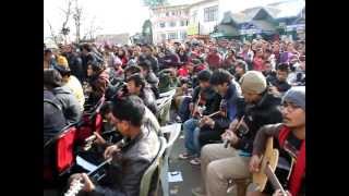 Imagine  John Lennon Largest Guitar Ensemble at Darjeeling [upl. by Ssilem]