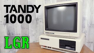 LGR  Restoring amp Exploring a 1985 Tandy 1000 PC [upl. by Beitz]