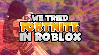 Fortnite But Its On Roblox [upl. by Lonny639]