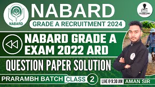 NABARD Grade A Previous Year Paper 2022  NABARD PYQ 2022 ARD Analysis  NABARD Agriculture Paper [upl. by Mateya]