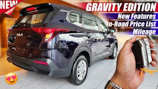 2024 Kia Carens GRAVITY Edition Whats new On Road Price List Mileage [upl. by Aremat276]