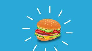 short video animation ad  2D animation  Fast Food Animation short video ad [upl. by Woodward]