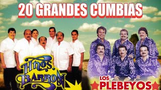 Cumbias Inolvidables de Los Hermanos Barron amp Los Plebeyos  Cumbias Para Bailar [upl. by Sualk204]