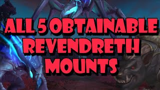 All 5 Obtainable Revendreth Mounts [upl. by Lau497]