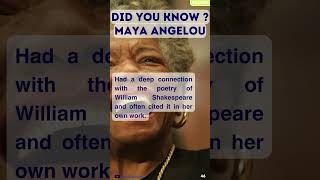 Famous Faces 🧑‍🎤👩‍🎤 Maya Angelou [upl. by Sorrows]