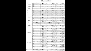 Heinrich Schütz  Magnificat anima mea Dominum SWV 468 w score [upl. by Niatsirk]