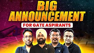 BIG ANNOUNCEMENT 🔥 GATE 2025 CRASH COURSE  GATE THROUGH QUESTIONS  Unacademy GATE CIVIL [upl. by Anyale736]