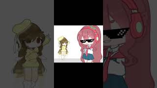 FEIN FEIN FAKE COLLAB WITH MY POOKIE hanincherrygacha dontflop cute animation trend viral [upl. by Freeman474]