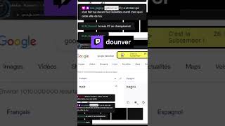 Comment on dit quotnoirquot en espagnol  😅  dounver sur Twitch [upl. by Aubrie]