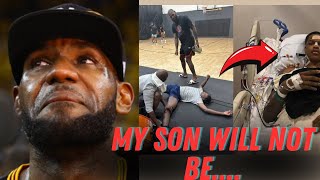 LEBRON JAMES Son Bronny James Has Started Saying Final Goodbye to Family And Career [upl. by Strickland914]