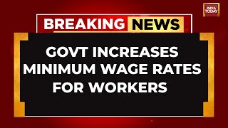 Government Increases Minimum Wage Rates For Workers [upl. by Idnerb]