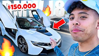 I Bought A BMW i8 150000 RARE SUPERCAR [upl. by Nittirb782]