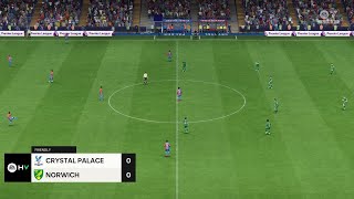 Crystal Palace vs Norwich City 27082024 EFL Cup EA FC 24 [upl. by Wallie]