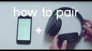 How To Pair and Reset Your Sennheiser HD 440 Headphones to Your Bluetooth Device [upl. by Genny]