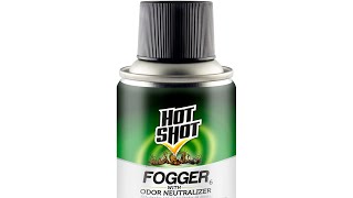 Hot shot fogger with odor neutralizer really WORKS [upl. by Enelhtac]