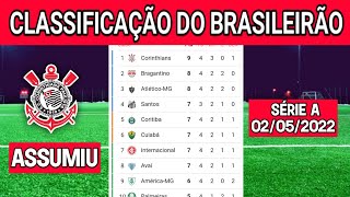 MUDOU  TABELA DO BRASILEIRÃO 2022  CLASSIFICAÇÃO DO BRASILEIRÃO 2022  CAMPEONATO BRASILEIRO 2022 [upl. by Annoeik]