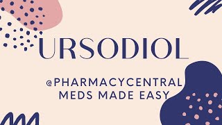 Ursodiol  Meds Made Easy MME [upl. by Loralyn]