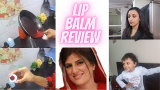 How to make Natural Lip Balm at home  Get Baby Soft amp Pink Lips DrBilquis Shaikh Lip Balm Review [upl. by Ennaillij]