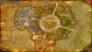 Shattrath City Mage Portal Trainer Location WoW TBC Alliance and Horde [upl. by Asilehs]