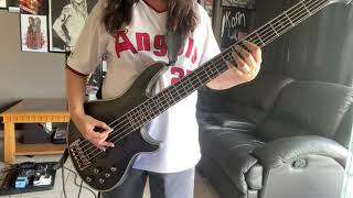 Slayer  Repentless  Bass cover [upl. by Idnil]