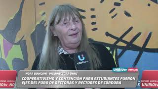 COOPERATIVISMO Y CONTENCIÓN PARA ESTUDIANTES FUERON EJES DEL FORO DE RECTORAS Y RECTORES DE CÓRDOBA [upl. by Filomena]