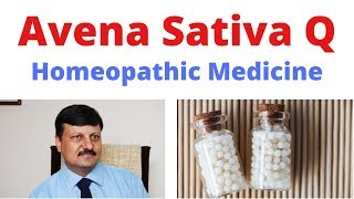 Avena Sativa Q  Homeopathic Medicine  Dr Ketan Shah  MD Homeopath  Hindi [upl. by Ycrep804]