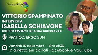 NuovaMente Live  Vittorio Spampinato intervista Isabella Schiavone [upl. by Maillw]