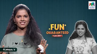 Stand Up ൽ മായ ഇന്നൊരു താജ് മഹൽ പണിയും 😄  funguaranteed ft MayaV [upl. by Malia]