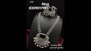 Oxidized jewellery German silver jewellery collection8309017981 shirishakanishkjewellery [upl. by Moriah422]