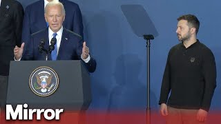 Joe Biden introduces Zelensky as President Putin [upl. by Hunger]