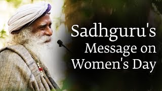 Let the Feminine Flow  Sadhguru on Womens Day [upl. by Raseac]