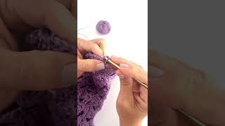 Como tejer a crochet elástico en los puños shorts [upl. by Yelyr]