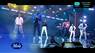 The Top 9 performs ‘Abalele’ – Idols SA  S19  Ep 11  Mzansi Magic [upl. by Schoenberg]