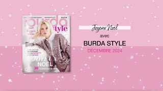 Burda Style Décembre 2024 l Joyeux Noël [upl. by Enneite]